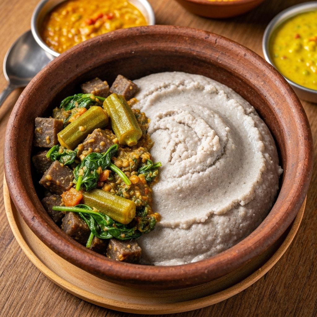 Amala (Fermented Yam Flour)