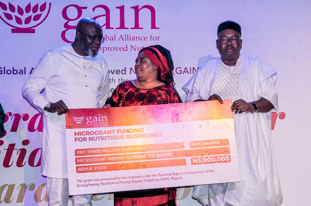 GAIN Microgrant Award Ceremony